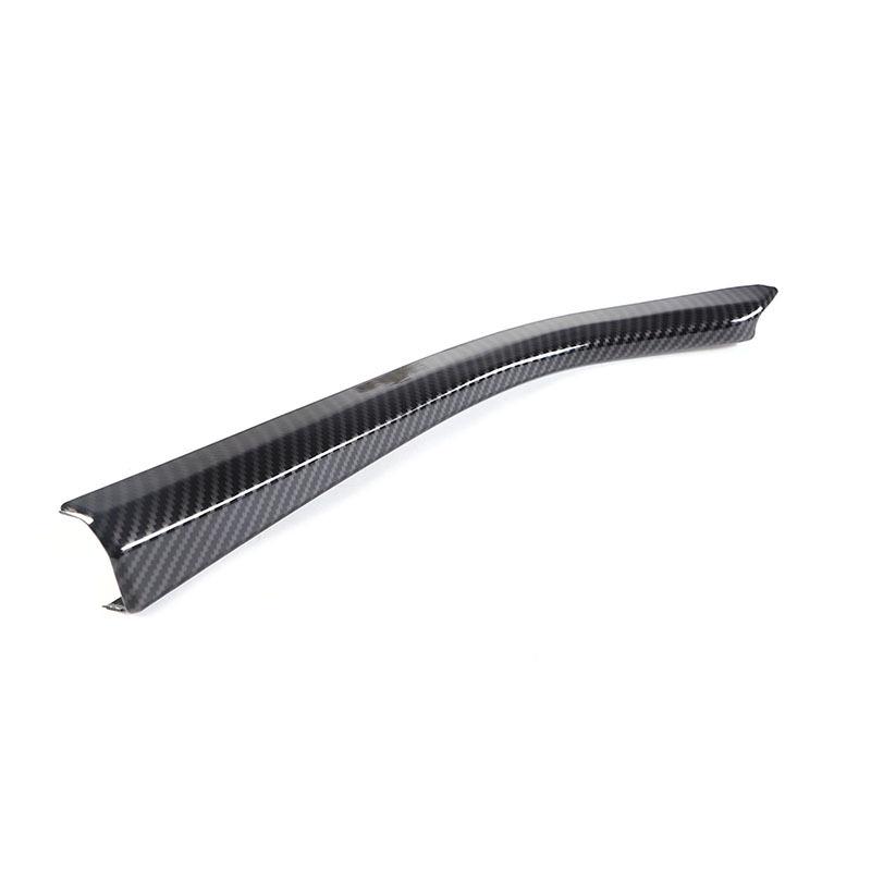 For BMW 5 Series F10 2011-2017 ABS Carbon Fiber Car Center Console Gear Shift Side Decorative Strip Sticker Car Accessories