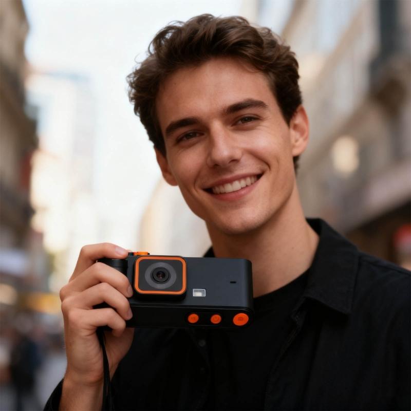Styles Mini Digital Camera 12MP Resolution 1080P Recording Builts In 8 Filters USB Portable ABS Plastic Travel Gadget