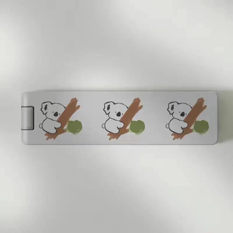 Ultradünner Neutraler Desktop-Telefonständer - Multifunktionales Klappkarten-Design