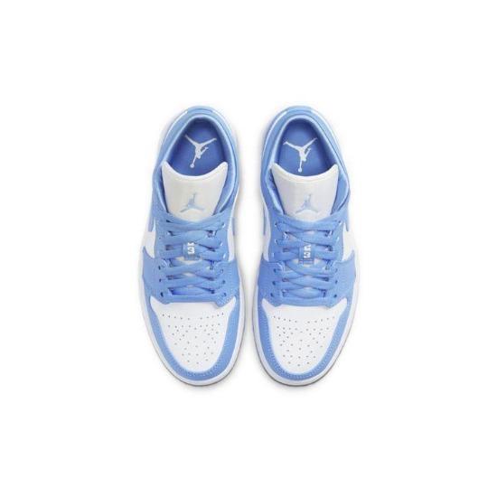 Air Jordan 1 Low UNC Women Sneakers Blue  AO9944-441