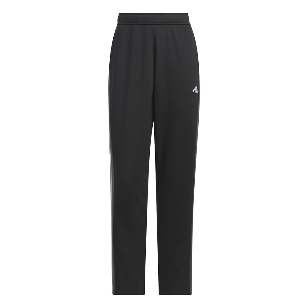 

Adidas JSY04 Jersey Seasonal Loose Color Block Double Knit Track Five Size Women s Bottoms, Sportswear, Fit, Pants, Black/Grey (IM8701), J/L