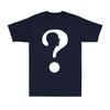 Vraagteken Symbool Hoofd Grappig Cadeau Nieuwigheid Vintage Heren Katoenen T-shirt