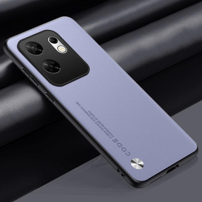 Luxury PU Leather Case For Infinix Zero 30 4G Back Cover Matte Silicone Full Protection Phone Case For Infinix Zero30 4G Coque