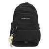 Girls Solid Color Backpack Women's Large Capacity Travel Backpack Student Schoolbag