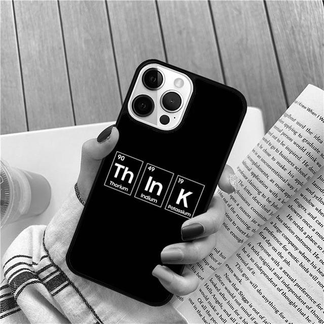 Science Chemistry Formulas Phone Case Cover For iPhone 17 Air 16 15 14 13 12 Pro Max 11 Pro Max Plus Coque Shell