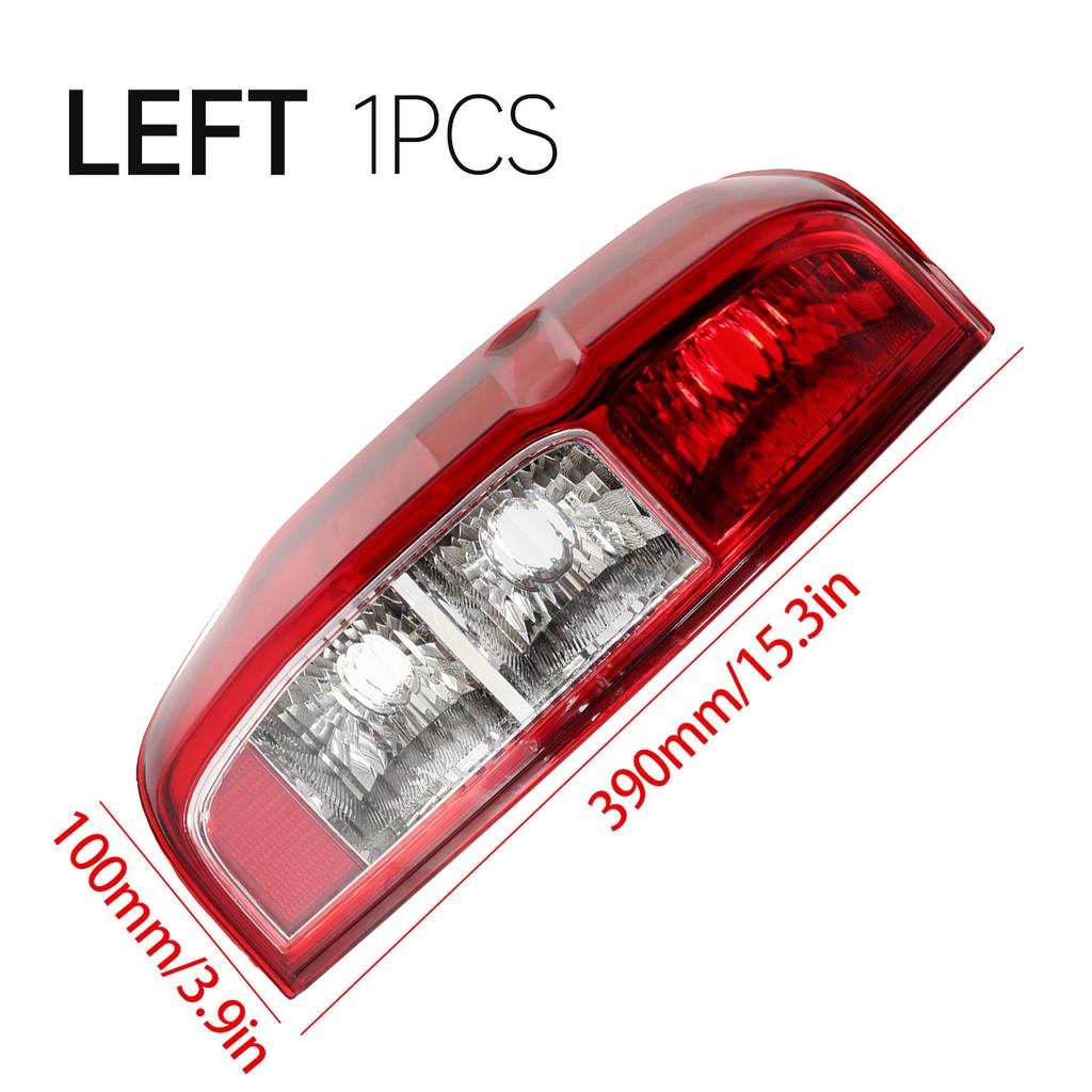 1/2pcs Car Rear Tail Light Rever Lights Left Right Reversing Lights ABS For Nissan NAVARA D40 2005-2015