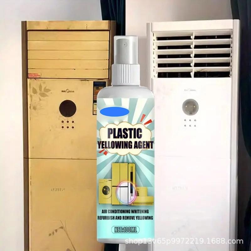 Plastic Yellowing Remover Fast Acting Formula Cleaning Agent Set For Appliances Restores Surfaces Safe On Walls Floors