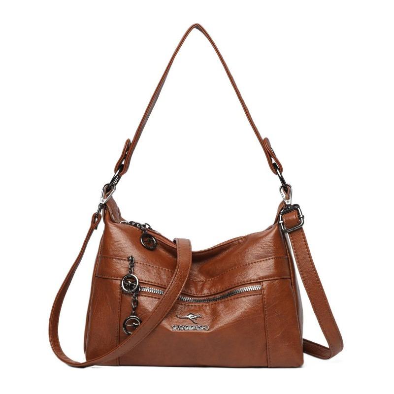 Simple and Spacious Crossbody Bag with Versatile Style, Single-shoulder Women's Bag