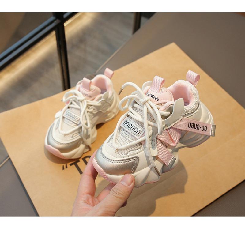 Frühlings-Mesh-Freizeit-Laufschuhe für Mädchen
