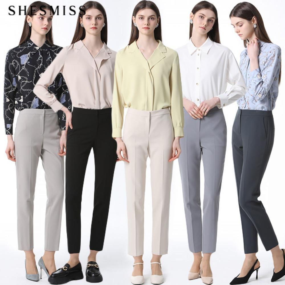 

Брюки Shs Miss Минимал Слим Light blue (LL)/44