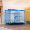 Foldable Metal Dog & Cat Cage for Home, Indoor/Outdoor, Car or Rescue Use