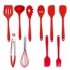 Black Silicone 10-Piece Kitchen Utensil Set