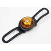 Lumière de sécurité - orbiloc - jaune - led - fixation collier - visible jusqu'à 5 km