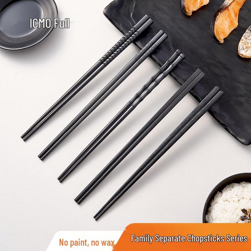 Kemmdo Alloy Chopsticks 10 Pairs