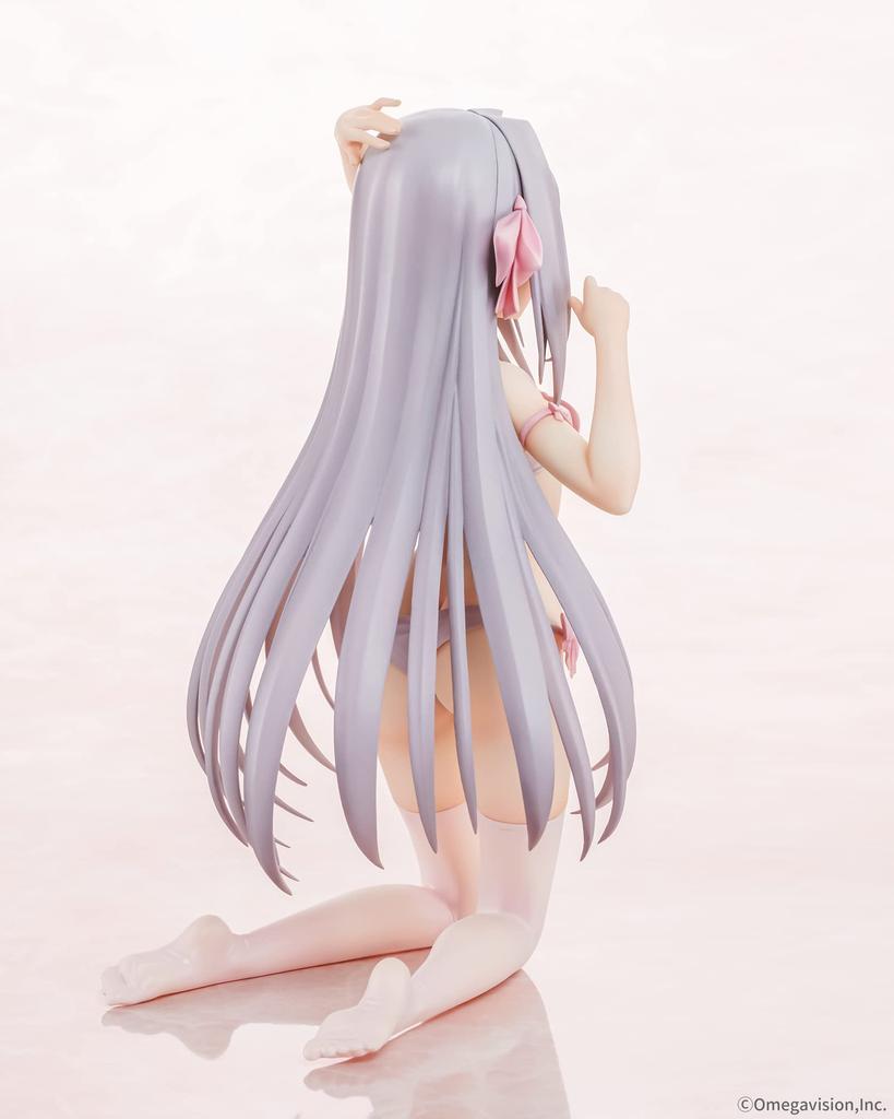 Q-six Tsuki Ni Yorisou Otome No Sahou Sakurakoji Luna Sakura Color Ver. 1/6 Scale PVC Pre-painted Complete Figure