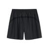 Anta Running Series Solid Color Mid Waist Comfortable Versatile Straight Casual Shorts Women Shorts Black 162425510-1