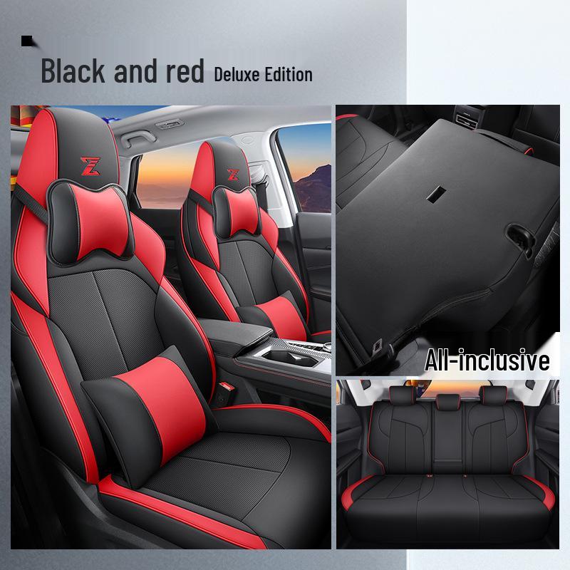 2022 Changan Oshan Z6 Full Coverage Cartoon Seat Cover & Cushion - Blue Whale Design, Four Seasons