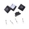 4pcs Window Switch Button Cap Set Compatible for Mercedes-Benz EClass W204 W166 X156 W156 2001-2014 Replacement A2049055402 ABS Power Window Control