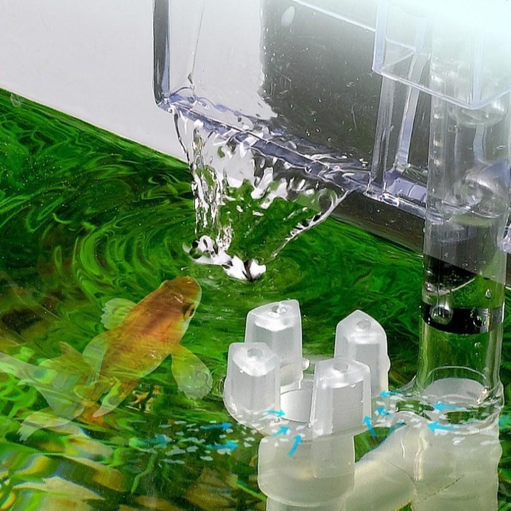 Water Purification Aquarium Filter EU/US Plug Hang-On-Back Filter Fish Tank Filter  Freshwater Pond