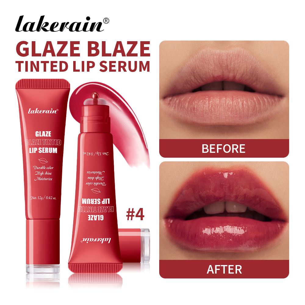 Xiaomi 6 Colors Lip Gloss Glowy Balm Tinted Lip Moisturizer Repairing Nourishing Lip Tint Glow Liquid Lip Gel Hydrating Lips Care