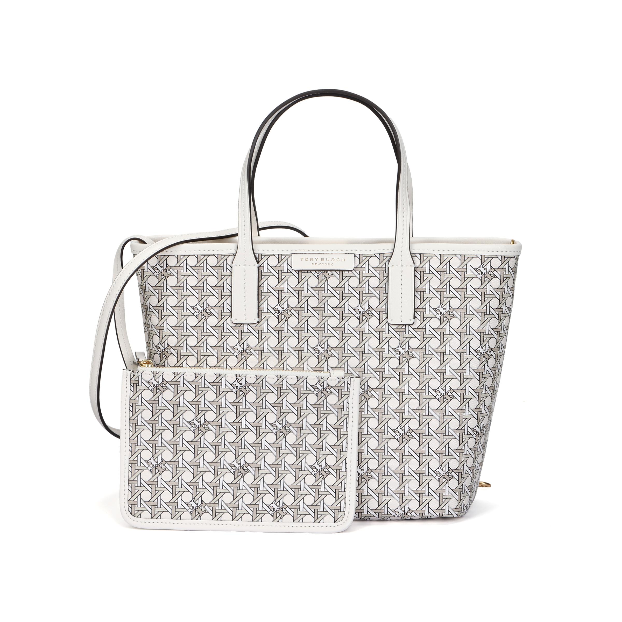

Tory Burch Tote Bag Shopping Bag Shoulder Crossbody Handbag Mini Women tote Ivory 157380-104 Basic Set (Bag+Dust Bag)