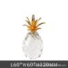 Creative Crystal Pineapple Ornament for Home, Office, and Hotel Decor