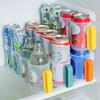 1Pcs Beer Soda Drink Can Storage Box Kitchen Fridge Drink Bottle Holder Fridge Refrigeration Storage Organizer Rack Shelf