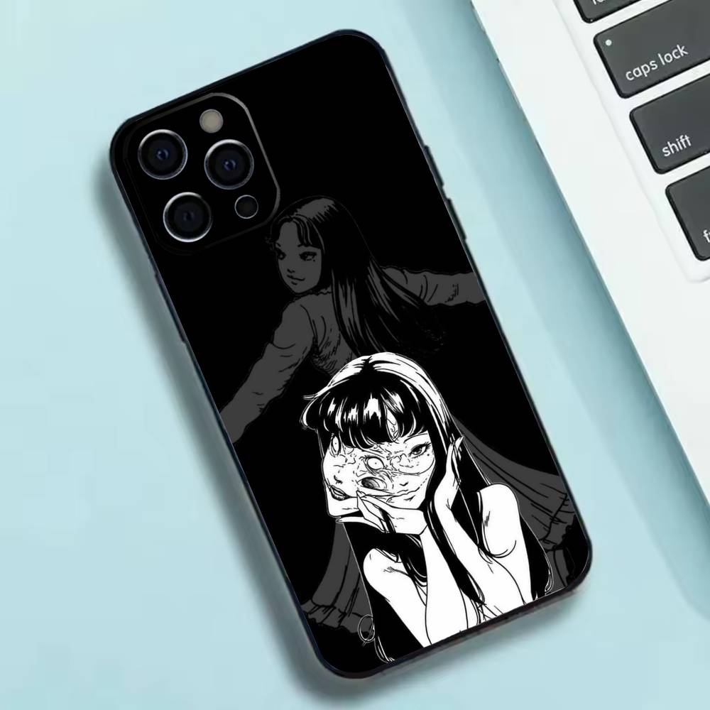HOT Comics T-Tomie Phone Case Silicone Soft For IPhone 17 16 15 14 13 12 11 X XR Plus Pro Max Plus