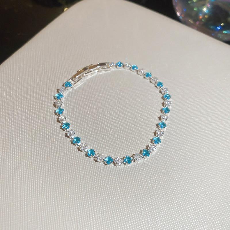 Zircon Round Minimalist Fashion Bracelet For Women Gift Wefare