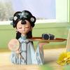 Chinese Palace Girl Figurine Home Iving Room Cookie Fruit