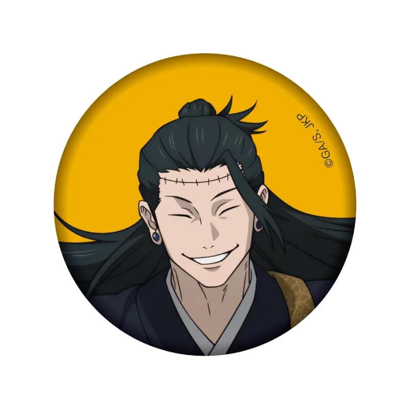 Anime Jujutsu Kaisen Gojo Satoru Tinplate Brooch Pins, Figure Icon Badge, Handmade Brooches, Breastpin for Backpack Clothes