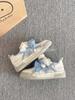Scarpe da ginnastica in rete traspirante da donna 2025 nuove estive con plateau bianche con gonne, scarpe a pane, scarpe da ginnastica tedesche da donna