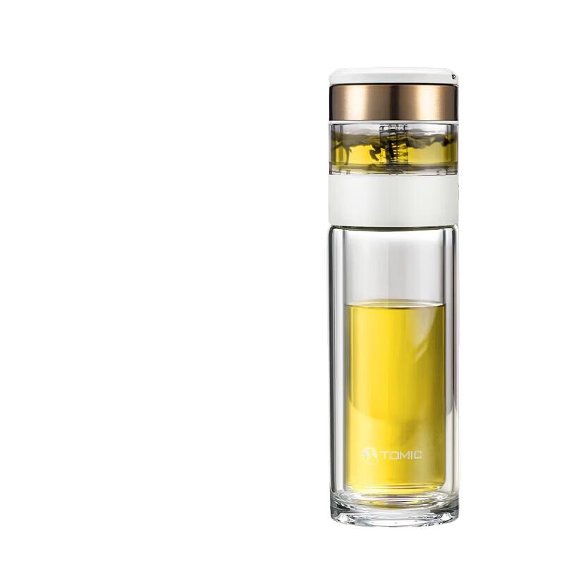 TOMIC Tea Infuser Glass Bottle