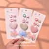 Colorful Heart-Shaped Baby Hair Clips for Fine Hair - Non-Damaging and Sweet Accessories for Infants