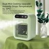 Dual Spray Portable Air Conditioner Ultrasonic Atomization USB Air Cooler Office Humidification