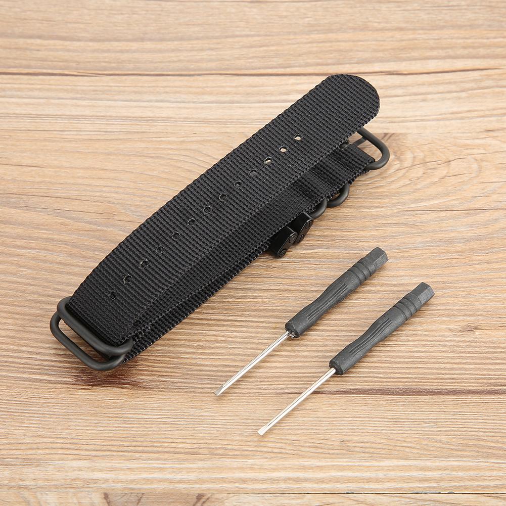 Uhrenarmband Nylon Dornschließe Outdoor Uhrenbandteil passend für SUUNTO CORE