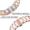 Ceramic+Metal Strap For Samsung Galaxy Watch Ultra 47mm Women/Man Luxury Bracelet Band Galaxy Watch 7 Ultra Stainless Steel Belt