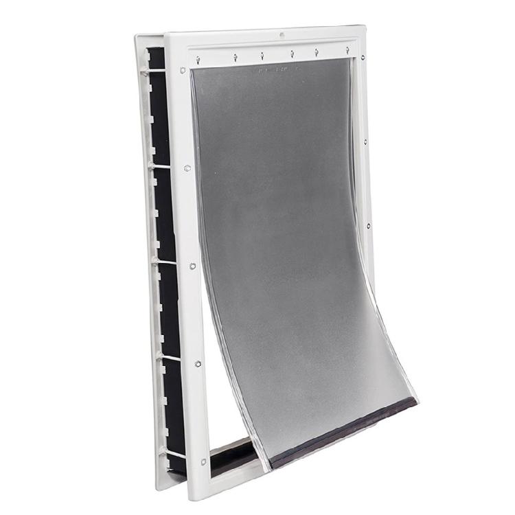 Adjustable Dog Door Flap Insulated For Most Door Simple Installation Lightweight Pet Access Solution