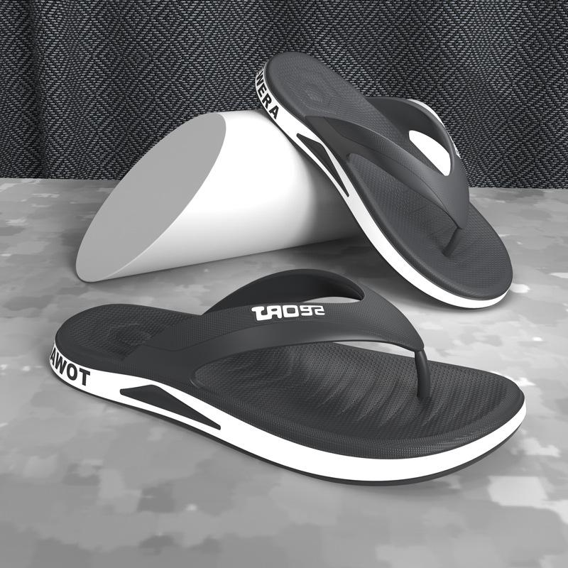 Simple flip-flops men's summer outer wear non-slip outdoor leisure splint splint men's beach fashion cool slippers