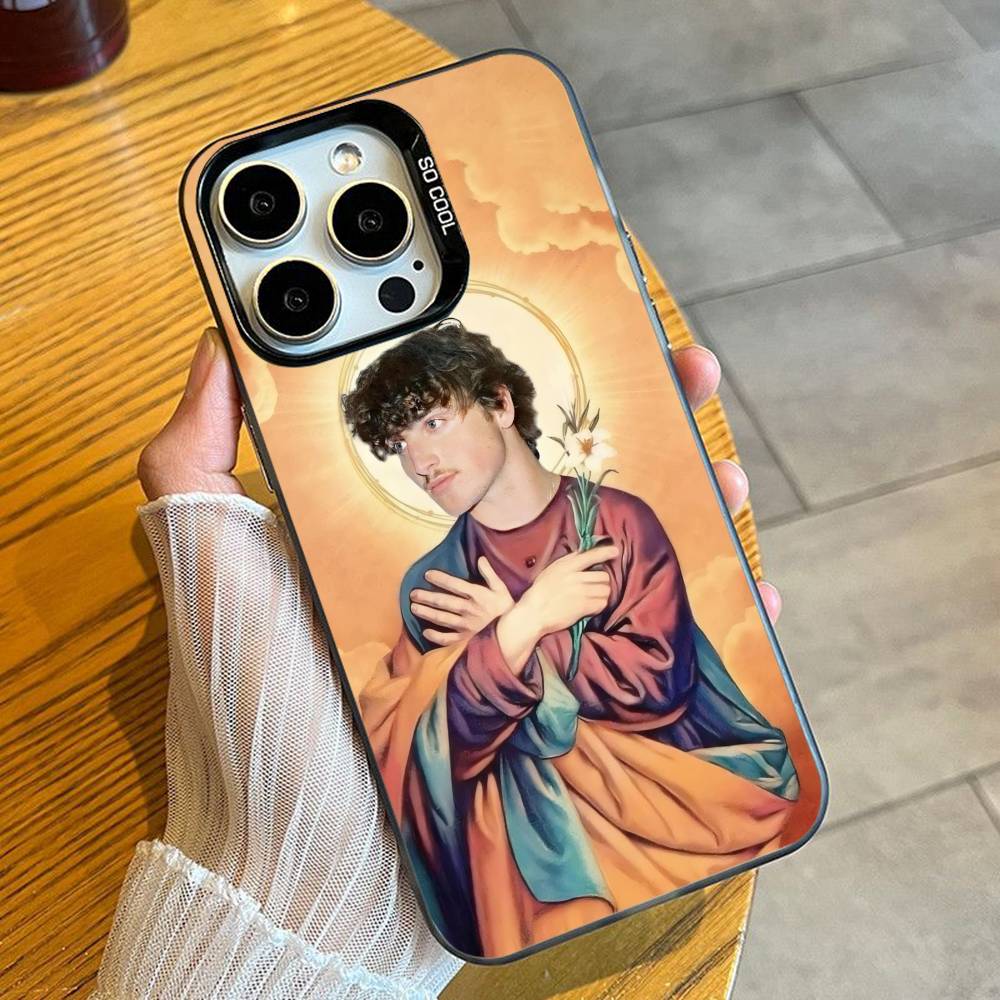 Fan Art B-Boone-e Bear BensonS Phone Case For iPhone 16 17 15 14 12 13 Pro Max Black Candy Matte Shockproof Cover