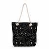 Physical Chemistry print thick rope single-shoulder beach bag 7216