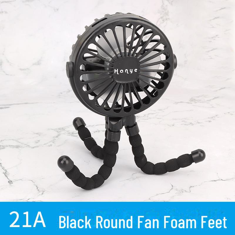 Versatile Portable Mini Fan: Hangable, Standable, or Wrappable - Ideal for Dorms and Outdoor Use