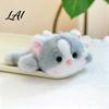 Fun Magnetic Ornament Cute Plush Animal Refrigerator Magnets Soft Stuffed Fridge Magnet Adorable Duck Creative Polyester Fiber Magnet Cat