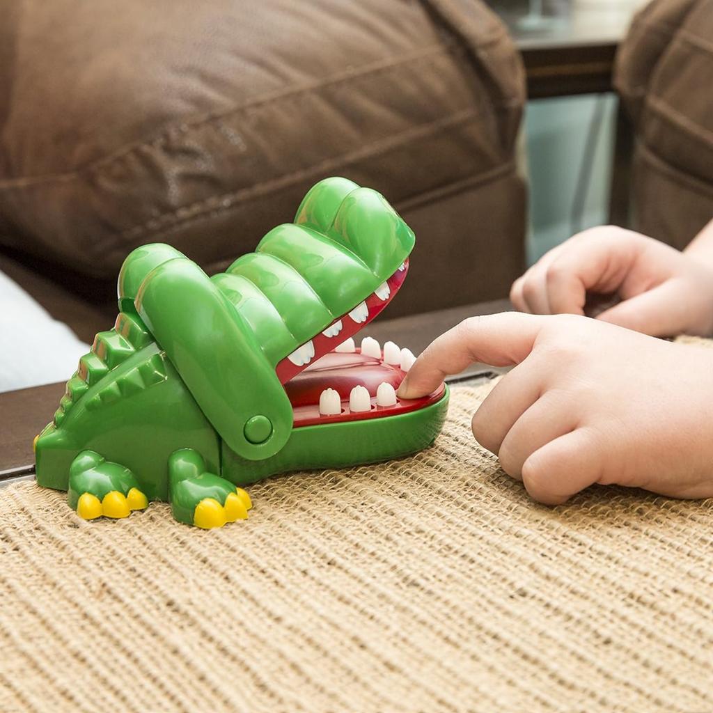 Krokodilzahn Spielzeug für Kinder Krokodil schnappt nach Finger Zahnarztspiel Neuheit Glücksspiel für Kinder Scherz Dekompressionsspielzeug