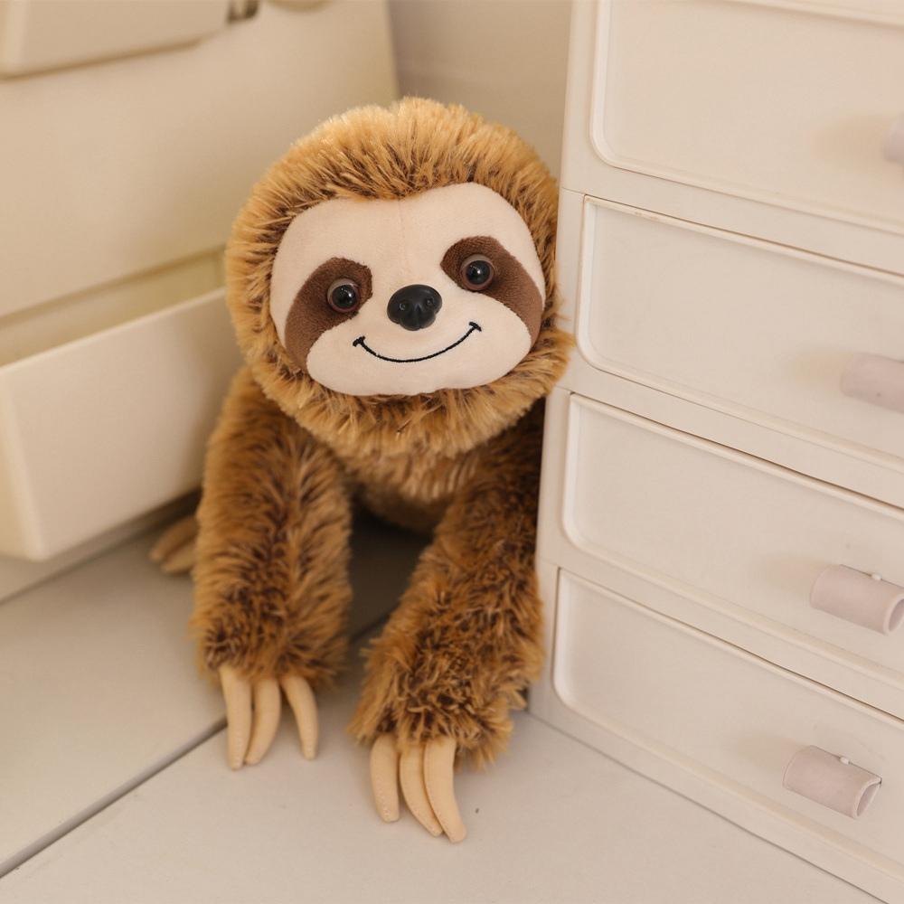 Imitation Sloth Plush Toys Soft Animal Stuffed Sloth Dolls For Baby Kids Birthday Xmas Gift Animals Home Decoration