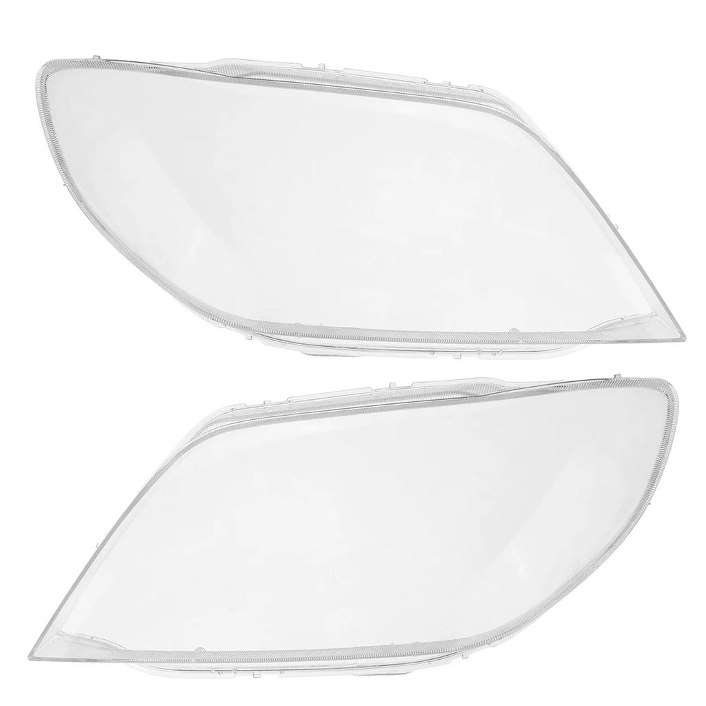 Auto-Frontscheinwerfer-Scheinwerfer-Abdecklinse für Mitsubishi Outlander 2004 2005 2006, klare Schale, transparente Lampenschirm-Schalenabdeckung