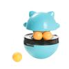 Interesting Tumbler Mint Ball Feeders Puzzle Play Cat Tracks Spinning Toy Game Cat Funny Cat Stick