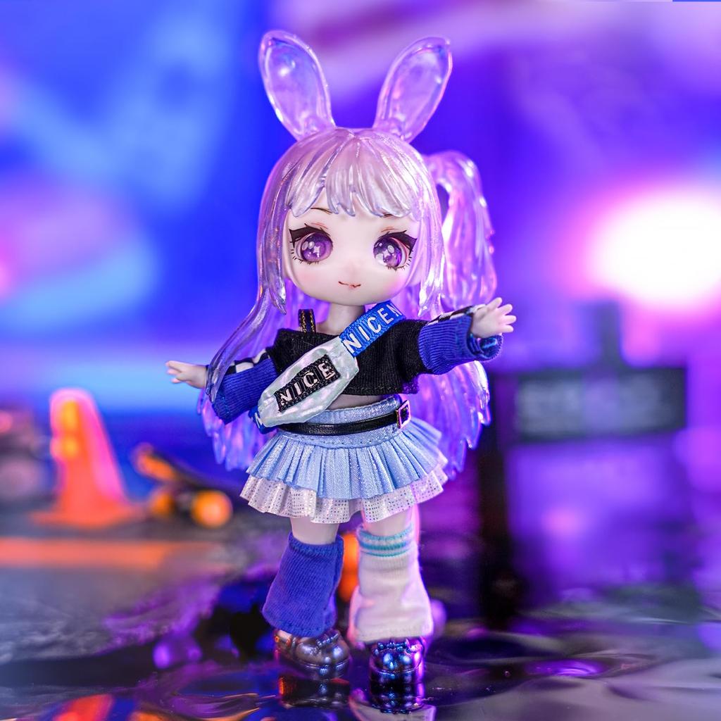 ICY Fortune Days 13cm bjd doll - Anime style doll set, perfect for gift, decoration, DIY exercise, collection, girl doll 8+
