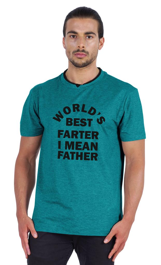 Inkmeso Grafisches Zitat "Weltbester Pupser Ich meine Vater" T-Shirt Für den besten Papa Herren Trikot