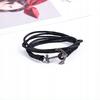 Men's Leather Bracelet, Pu Leather Set, Set Of 6 Pieces, Anchor, Vintage